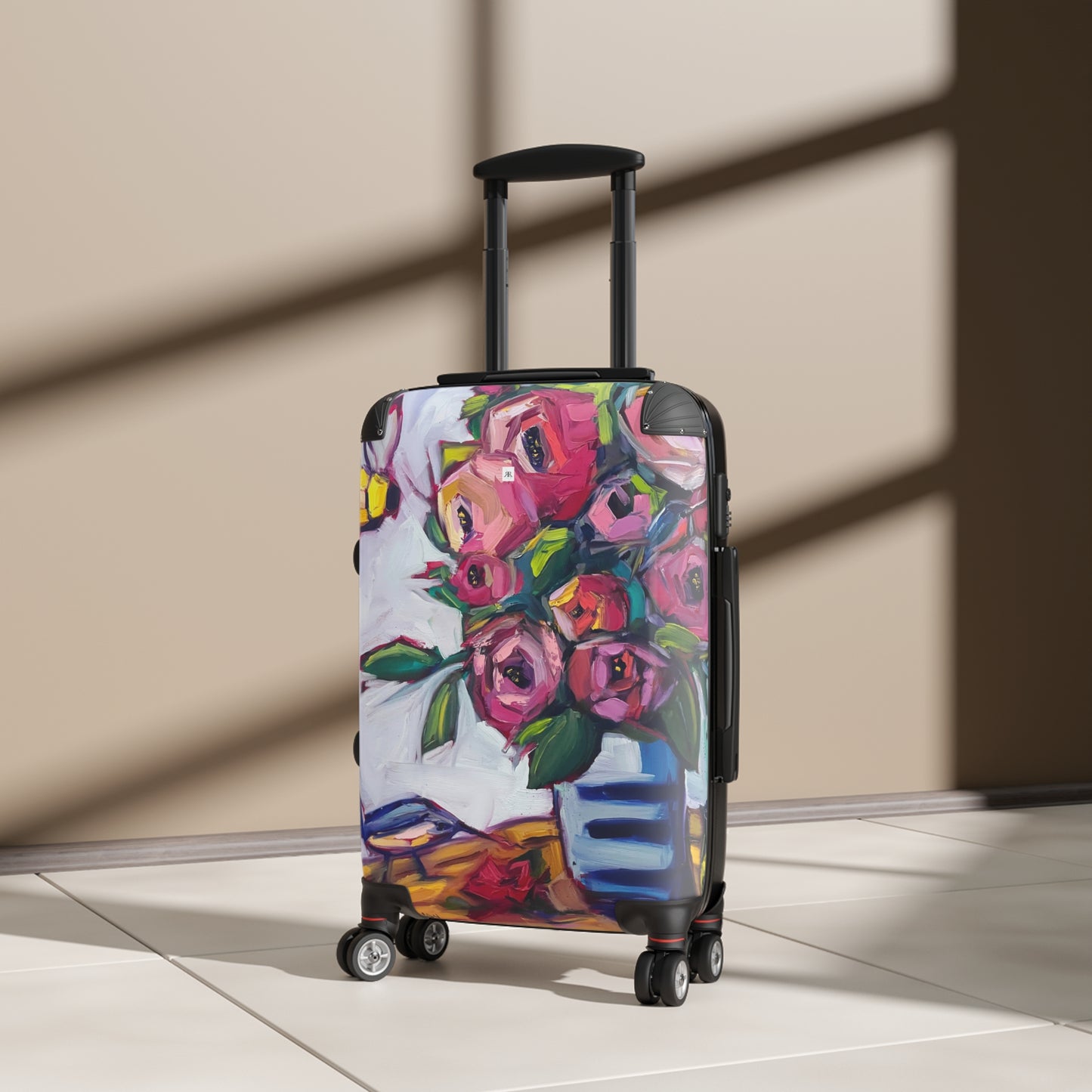 Bee Blooms Carry on Suitcase (Choose from 3 sizes)