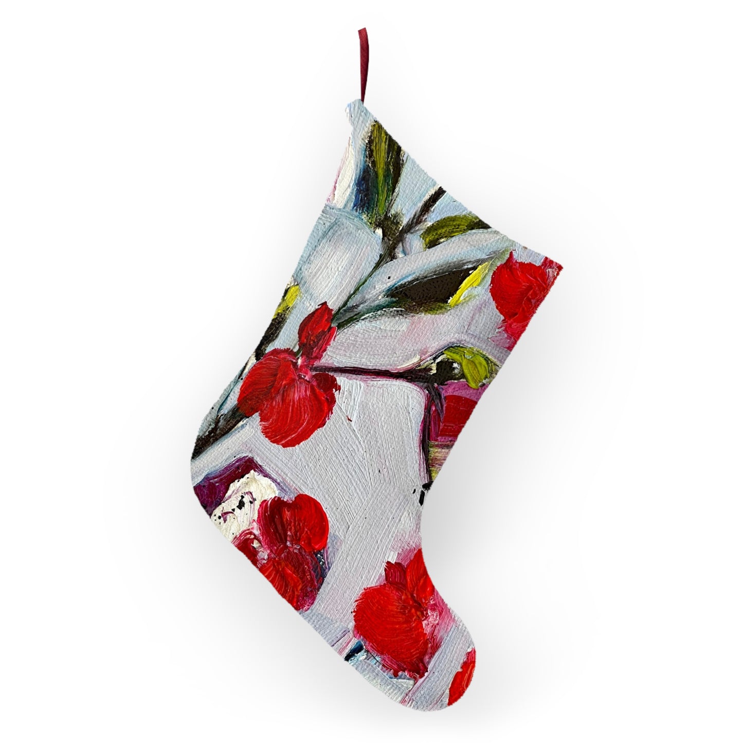 Hotlips Hummingbird Colorful Christmas Stocking