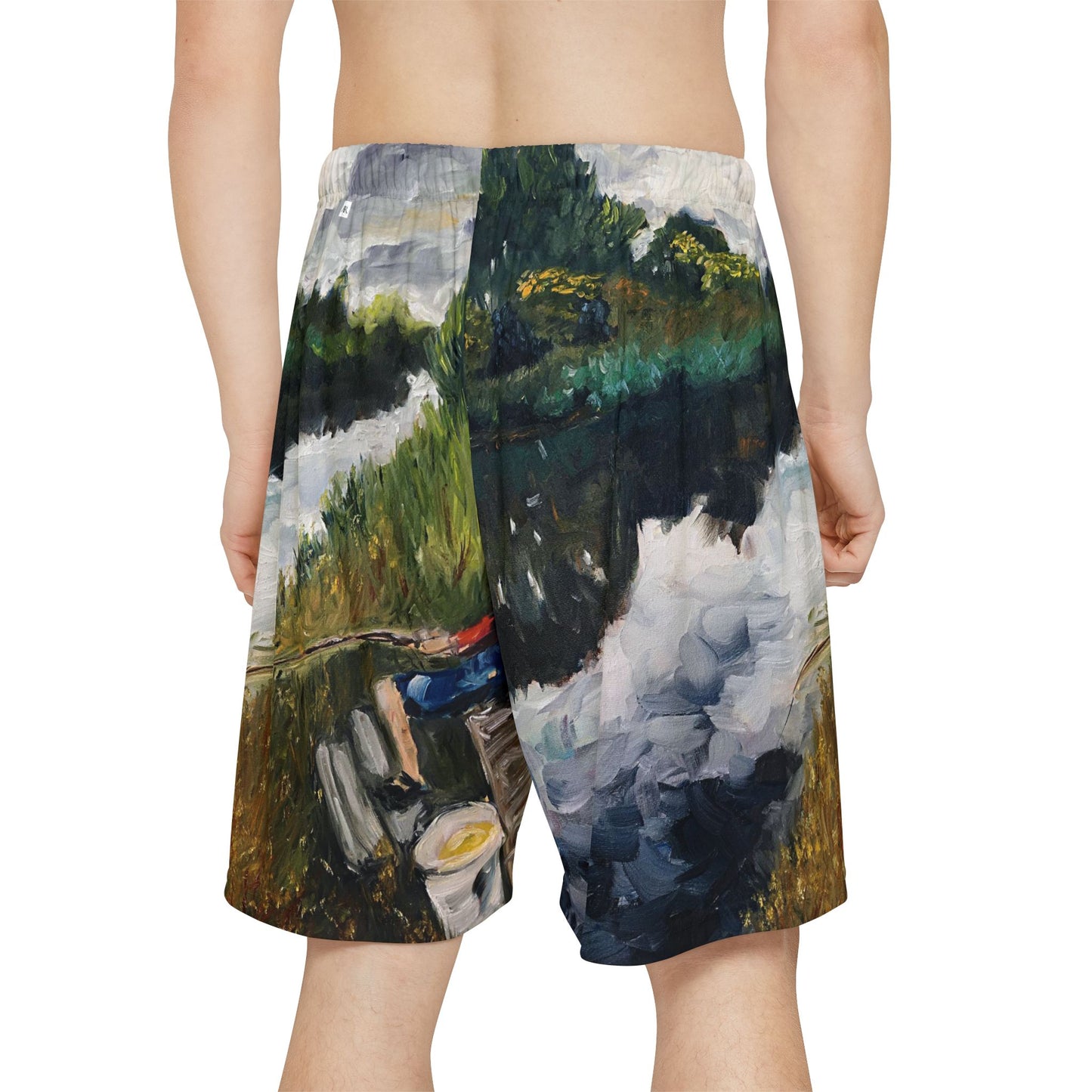 Men’s Sports Shorts - Fishing in Groningen