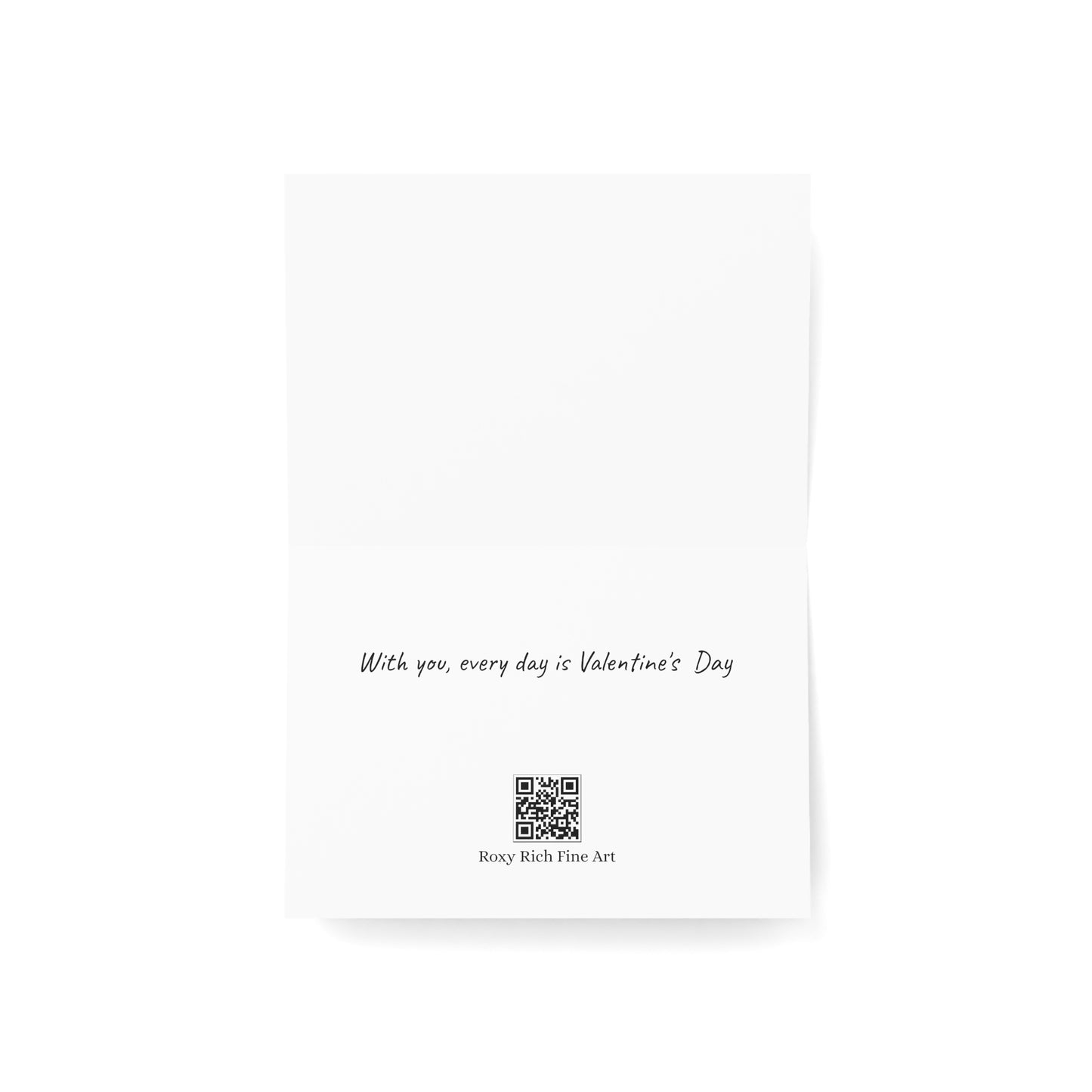 Valentine Card with Sentiment Greeting Cards