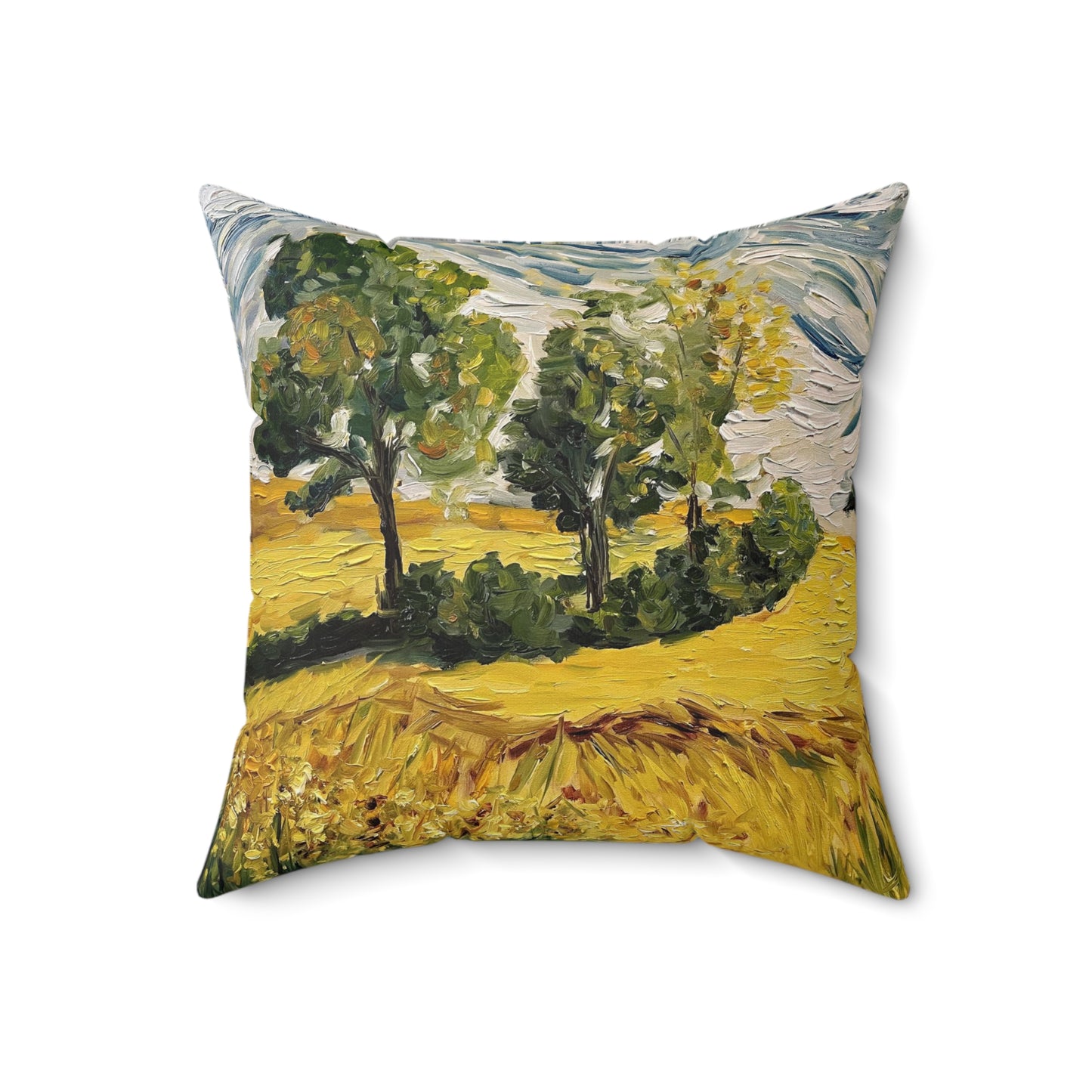 Sunny Day 2 Indoor Spun Polyester Square Pillow