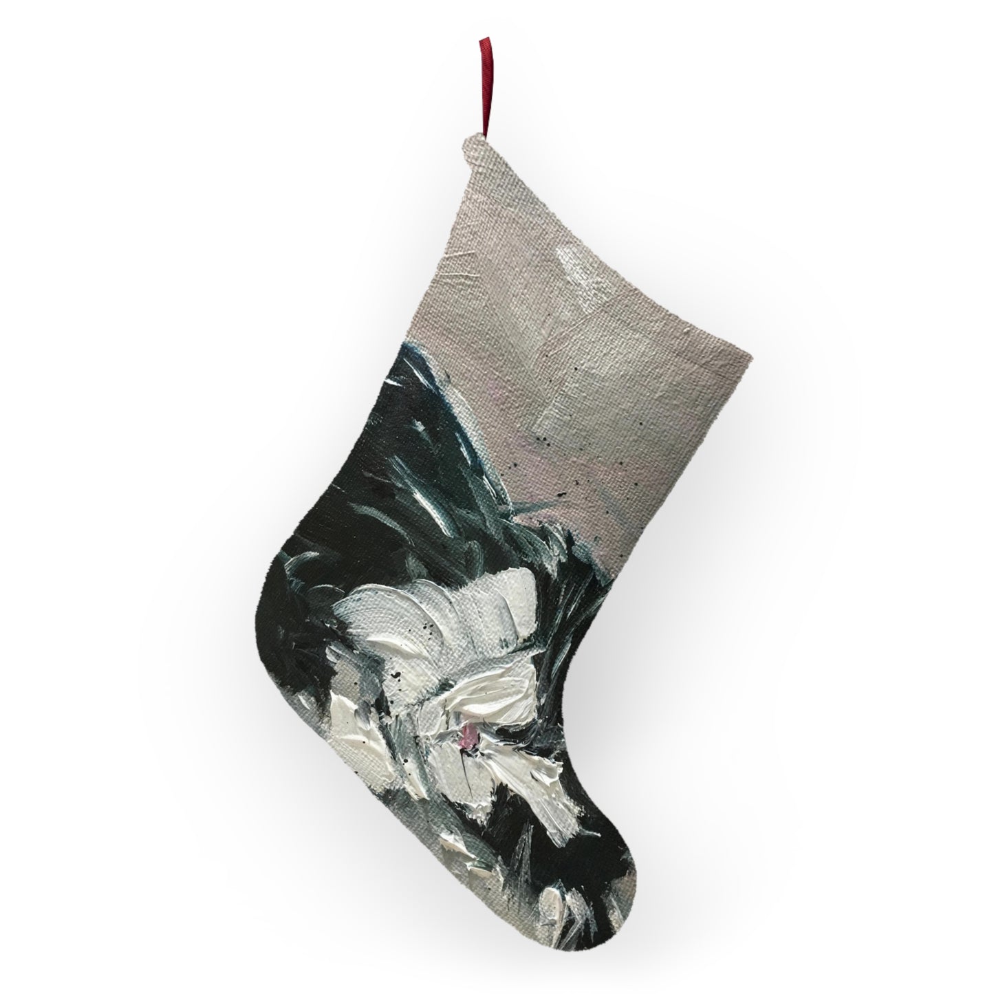 Sleepy Kitty Christmas Stocking