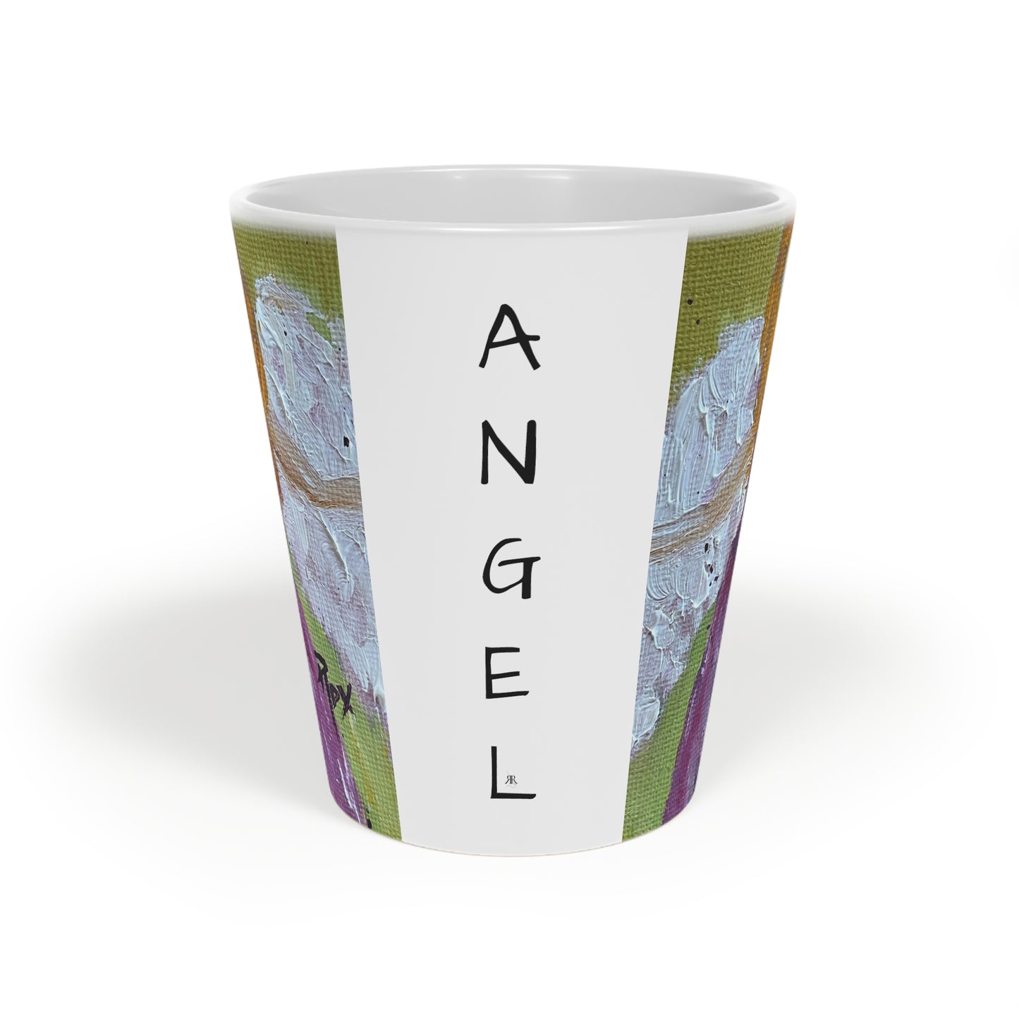 Healing Angel Latte Mug, 12oz