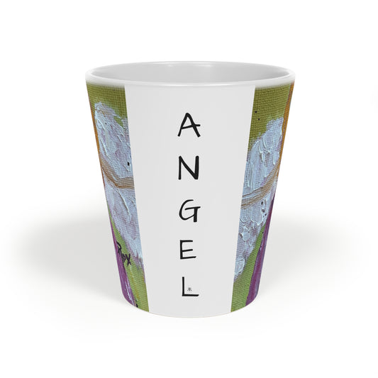 Healing Angel Latte Mug, 12oz