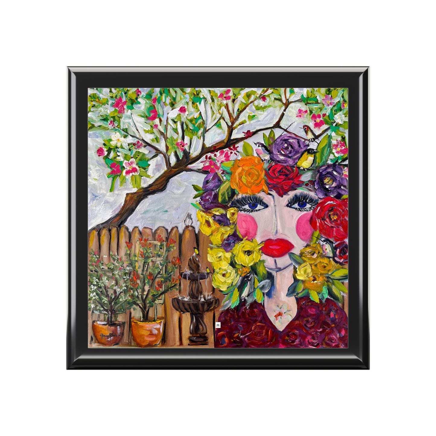 Jewelry Box-Garden Goddess