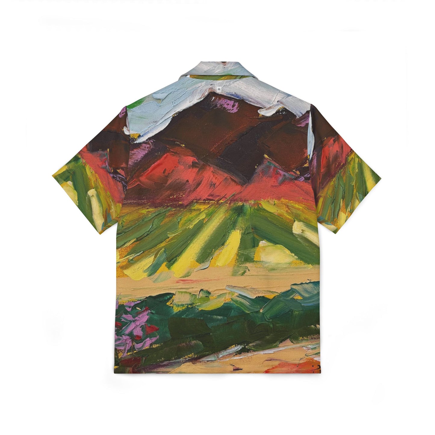 Men's Hawaiian Camp Shirt -Mountain View at Chapin