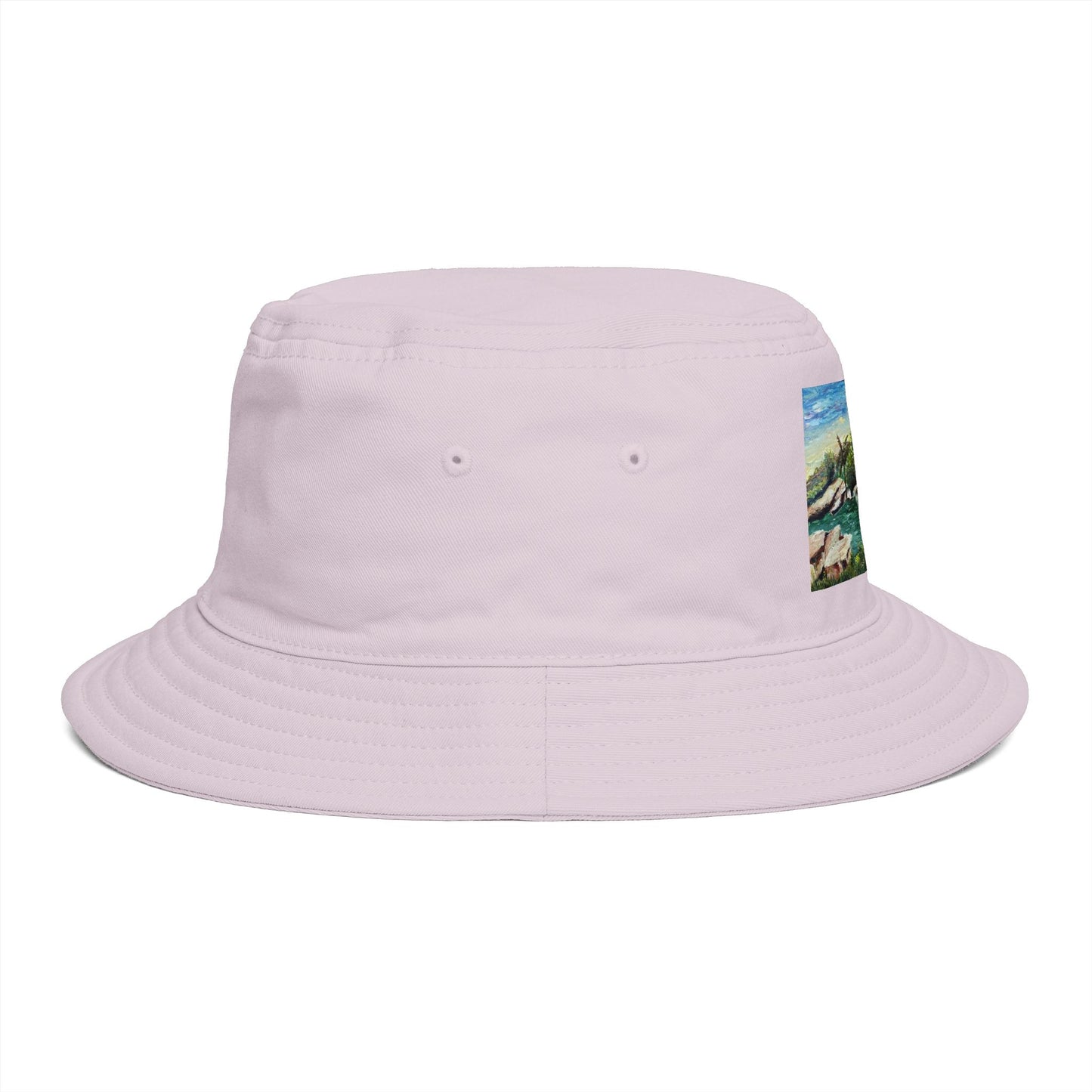 Roxy Rich Fine Art - The Pond at GBV - Bucket Hat — Stylish Durable Travel Hat