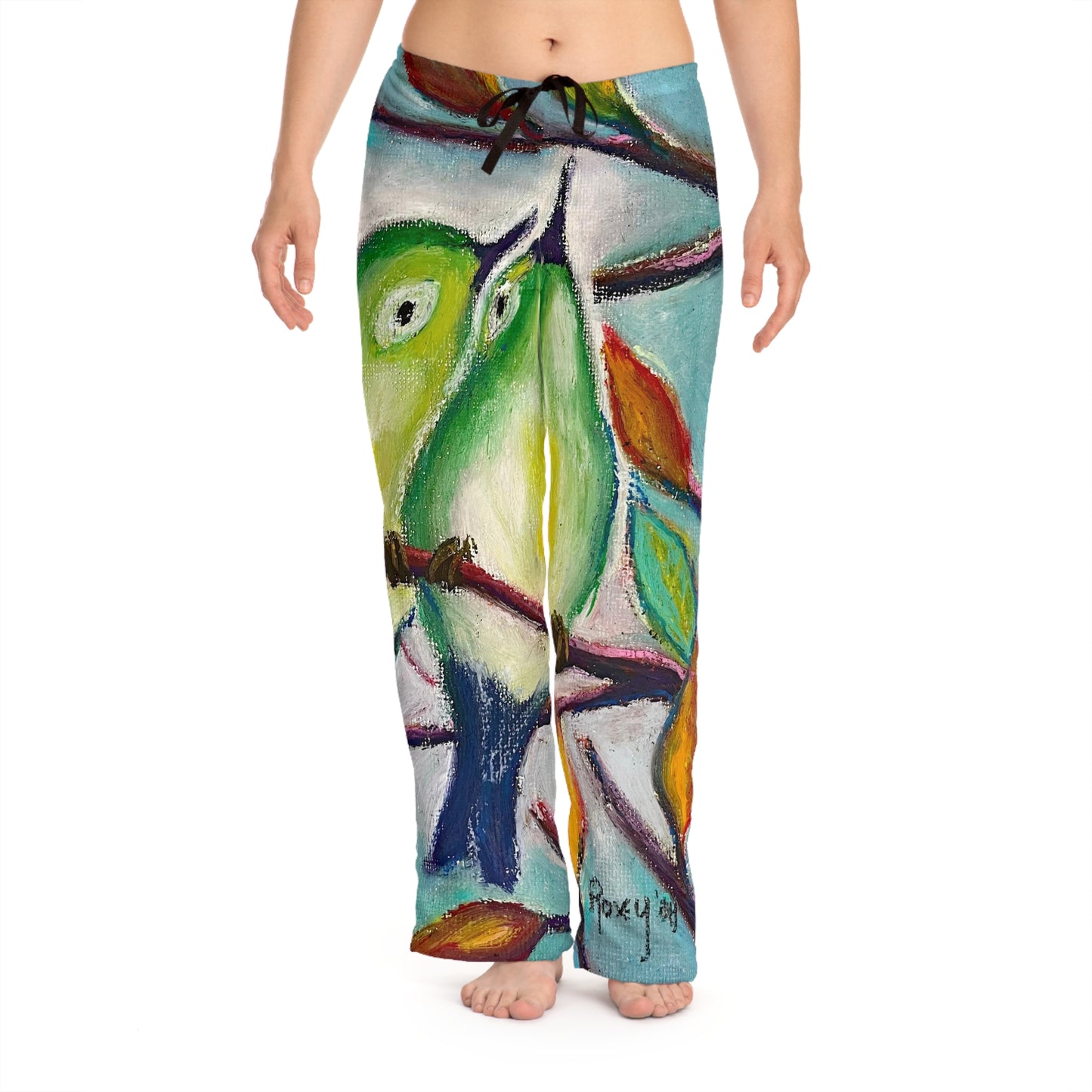 Pajama Pants - Cuddling Warblers- Women's Pajama Pants