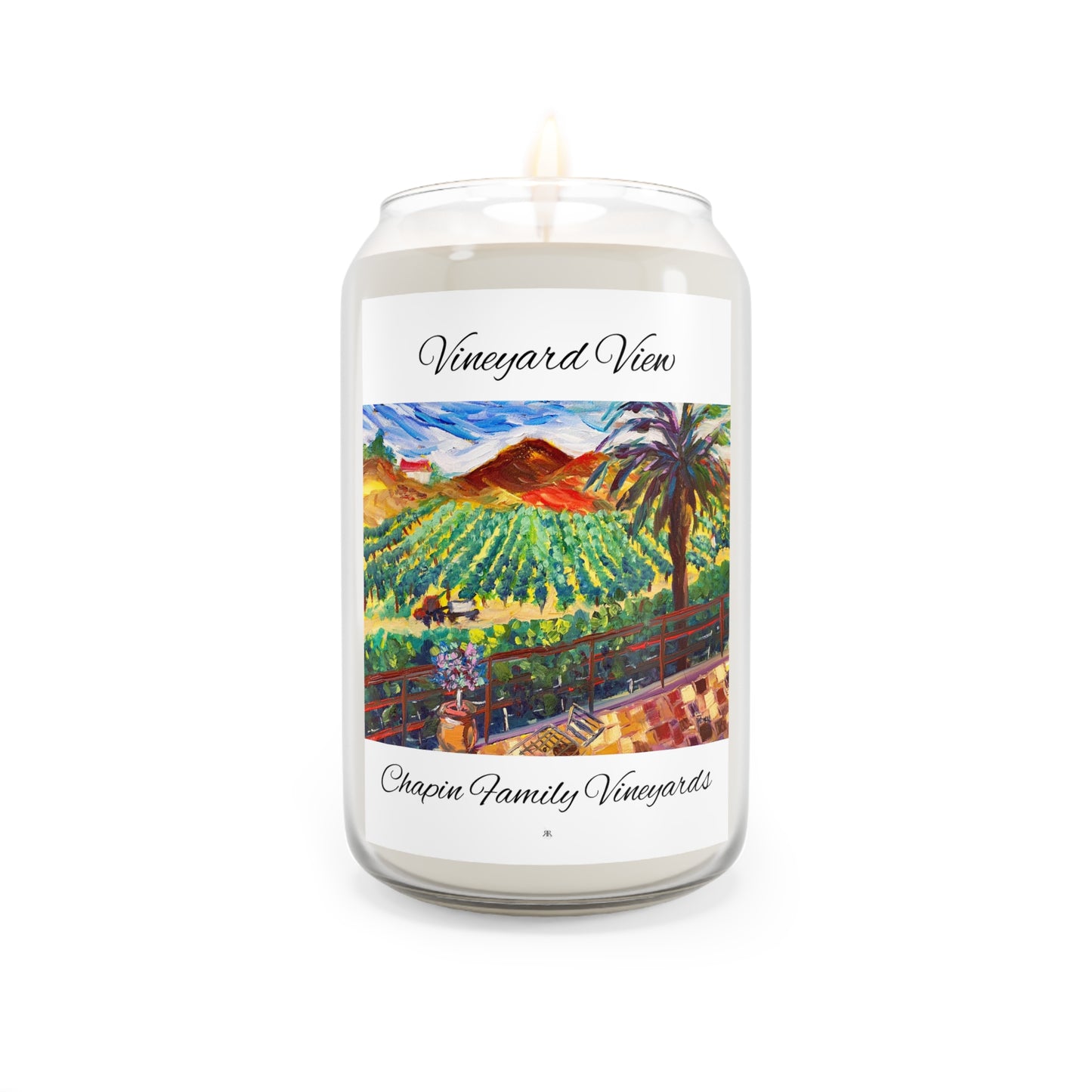 Vineyard View Chapin Family Vineyards Scented Candle, 13.75oz