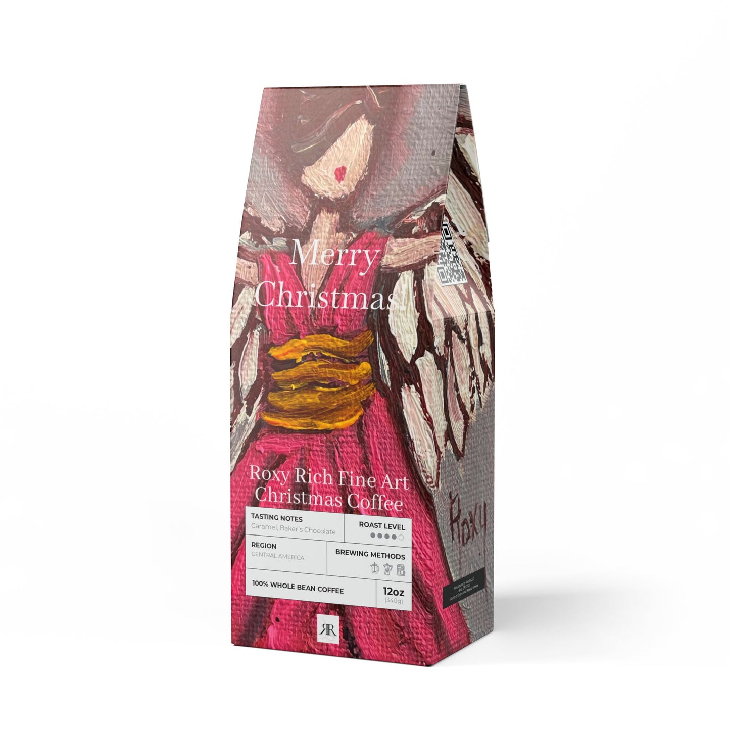 Pink Angel Christmas Coffee- (Medium-Dark Roast)