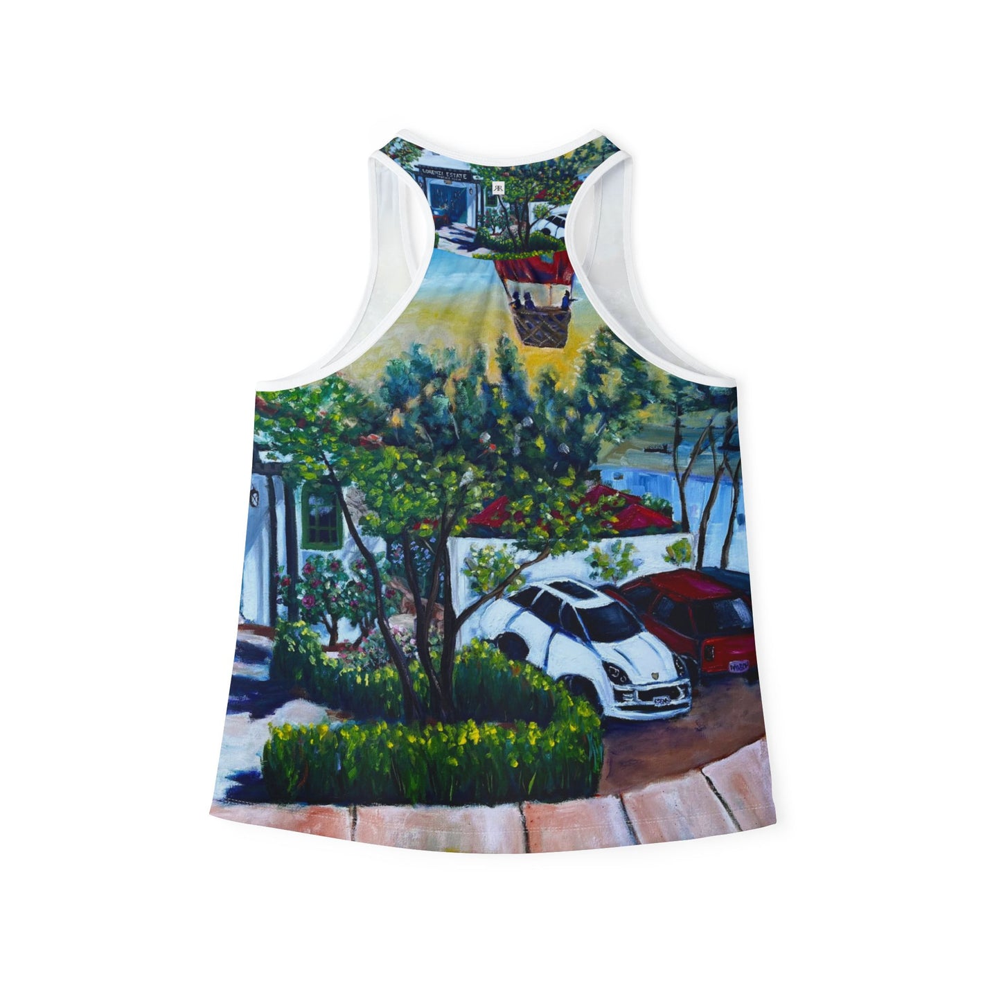 Women's Racerback Tank Top-Lorenzi Estate Tasting Room 2024