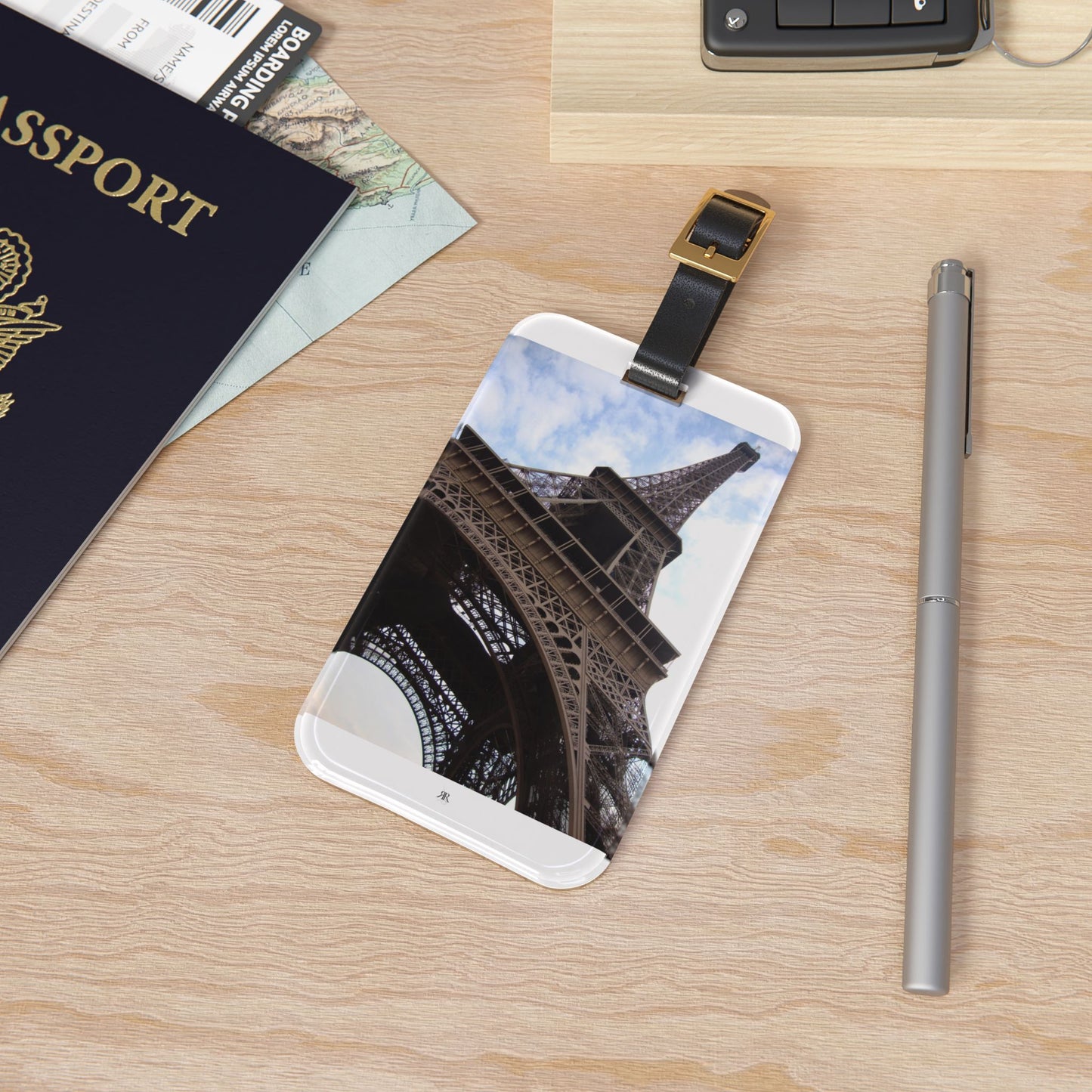 Eiffel Tower Paris Luggage Tag