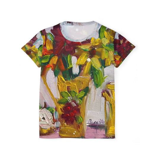 Women's Sports Jersey -Petals on my Patio