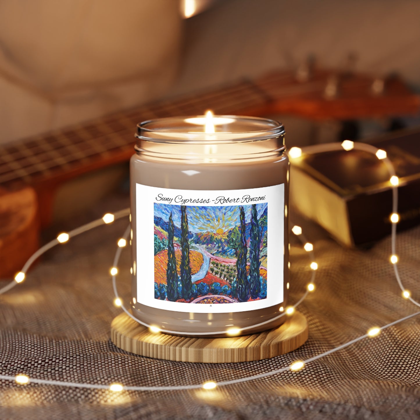 Scented Candle 9oz-Sunny Cypresses-Robert Renzoni Winery