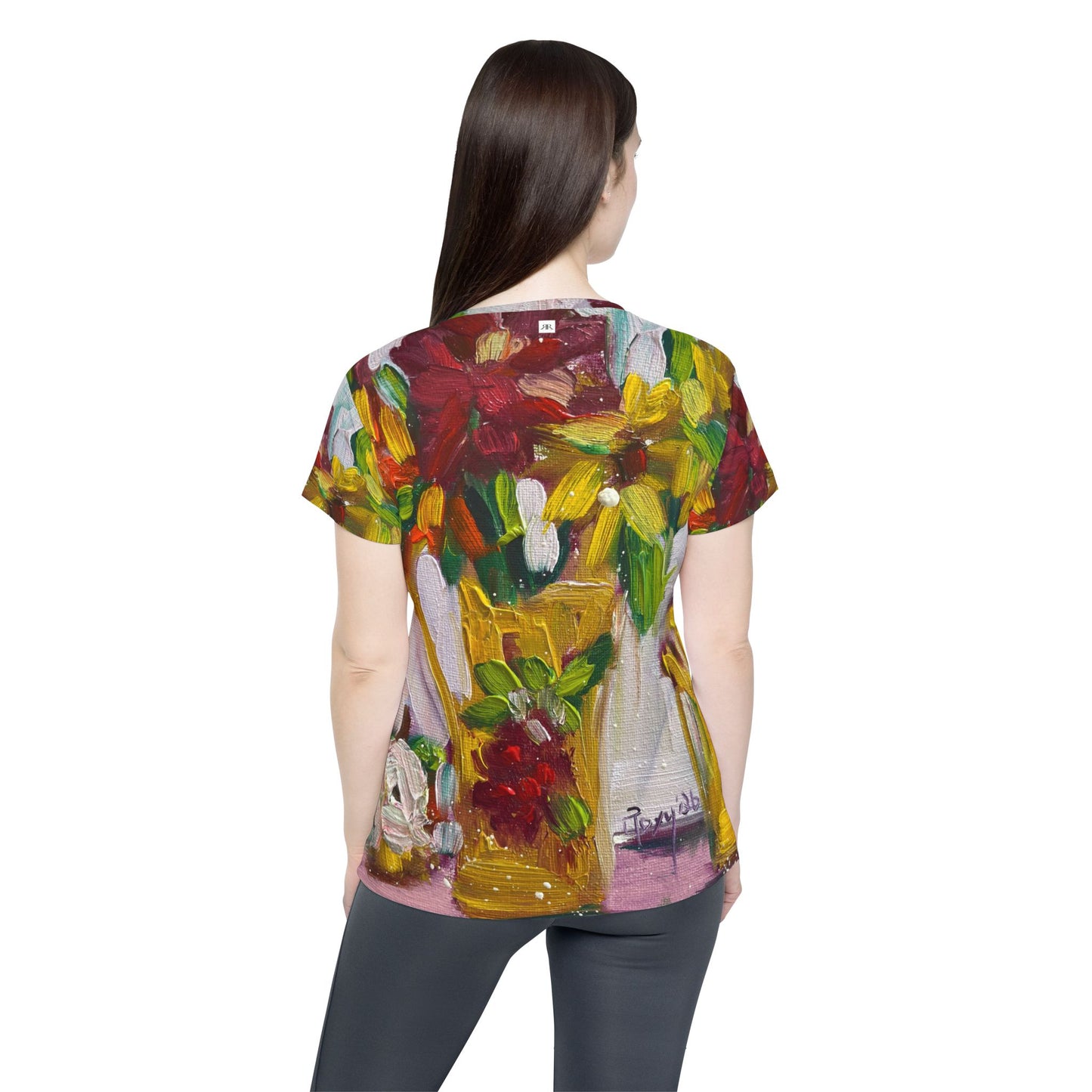 Women's Sports Jersey -Petals on my Patio