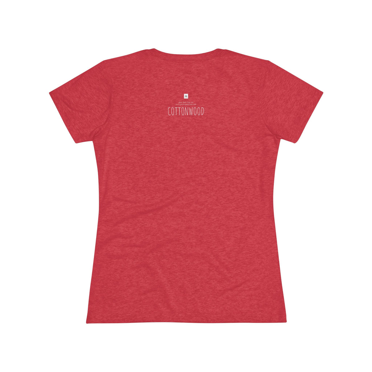 Cottonwood- Women's fitted Triblend Tee  tee shirt
