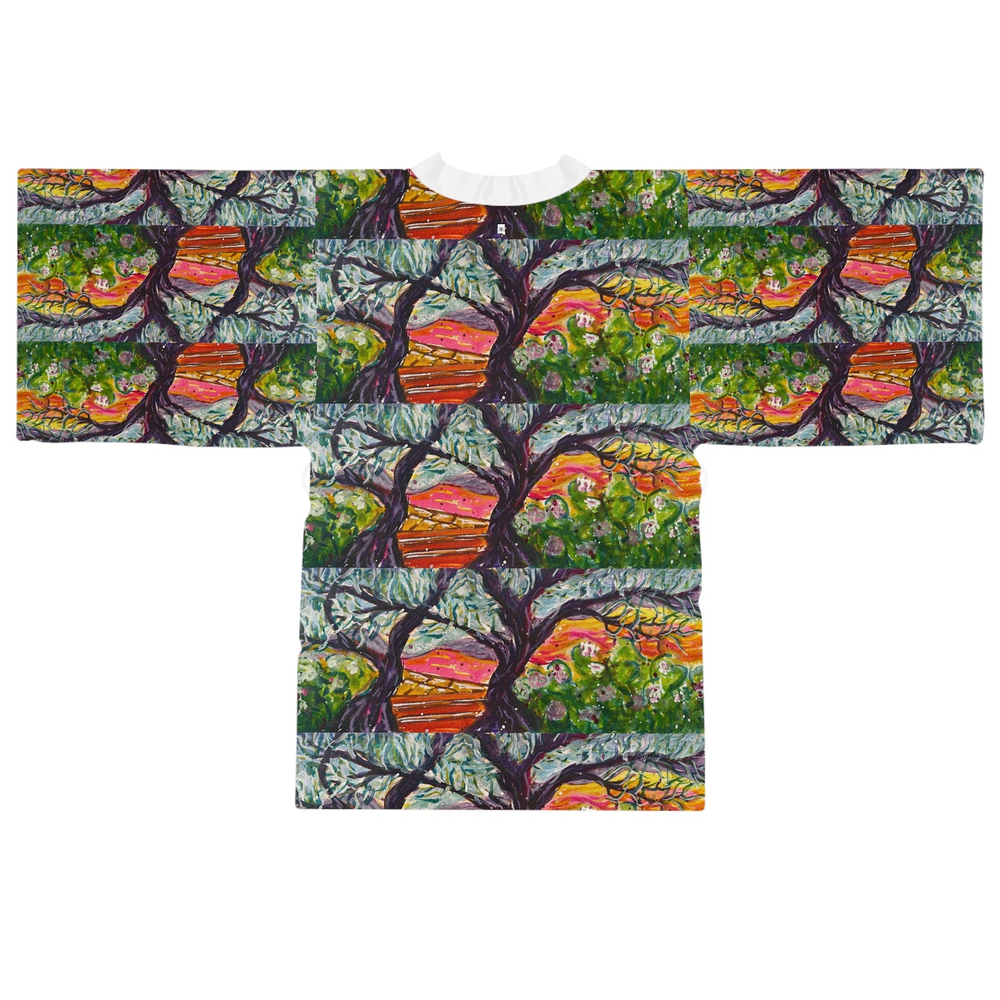 Kimono Robe - Windy Trees