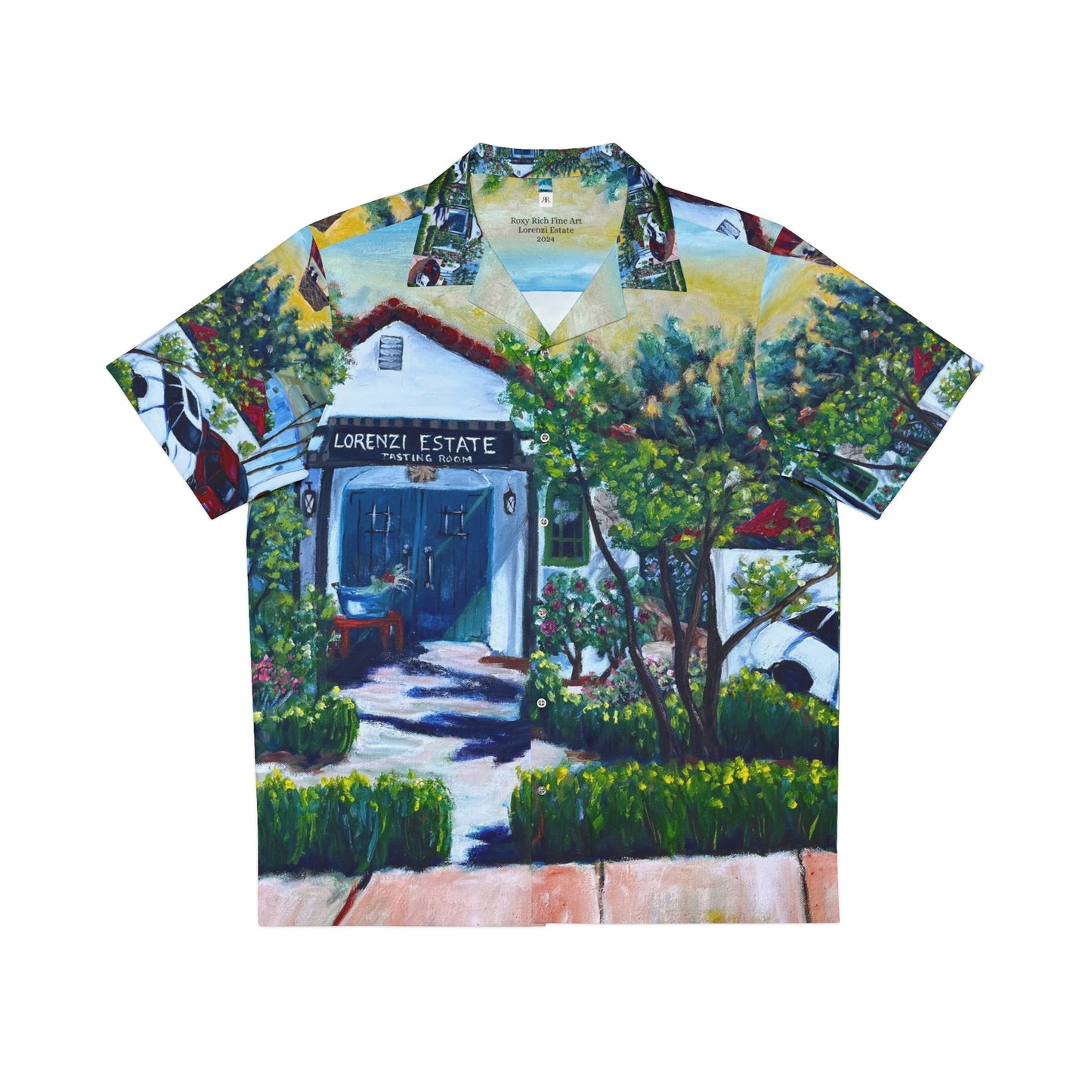 Men's Hawaiian Shirt-Lorenzi Estate 2024