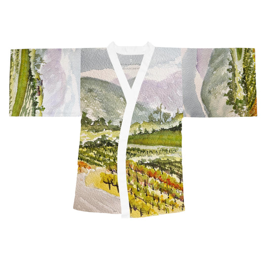 Kimono Robe -Road Down from the Villa-GBV