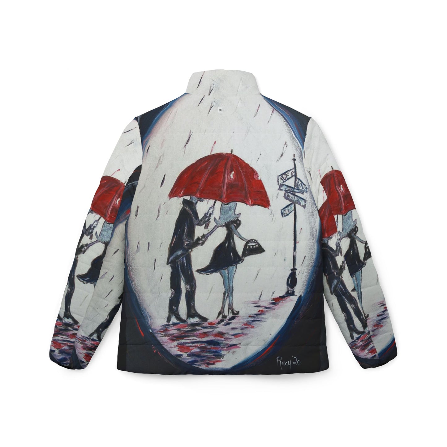 Women's Puffer Jacket - Roxy Rich Fine Art -The Gentleman-Paris Couple