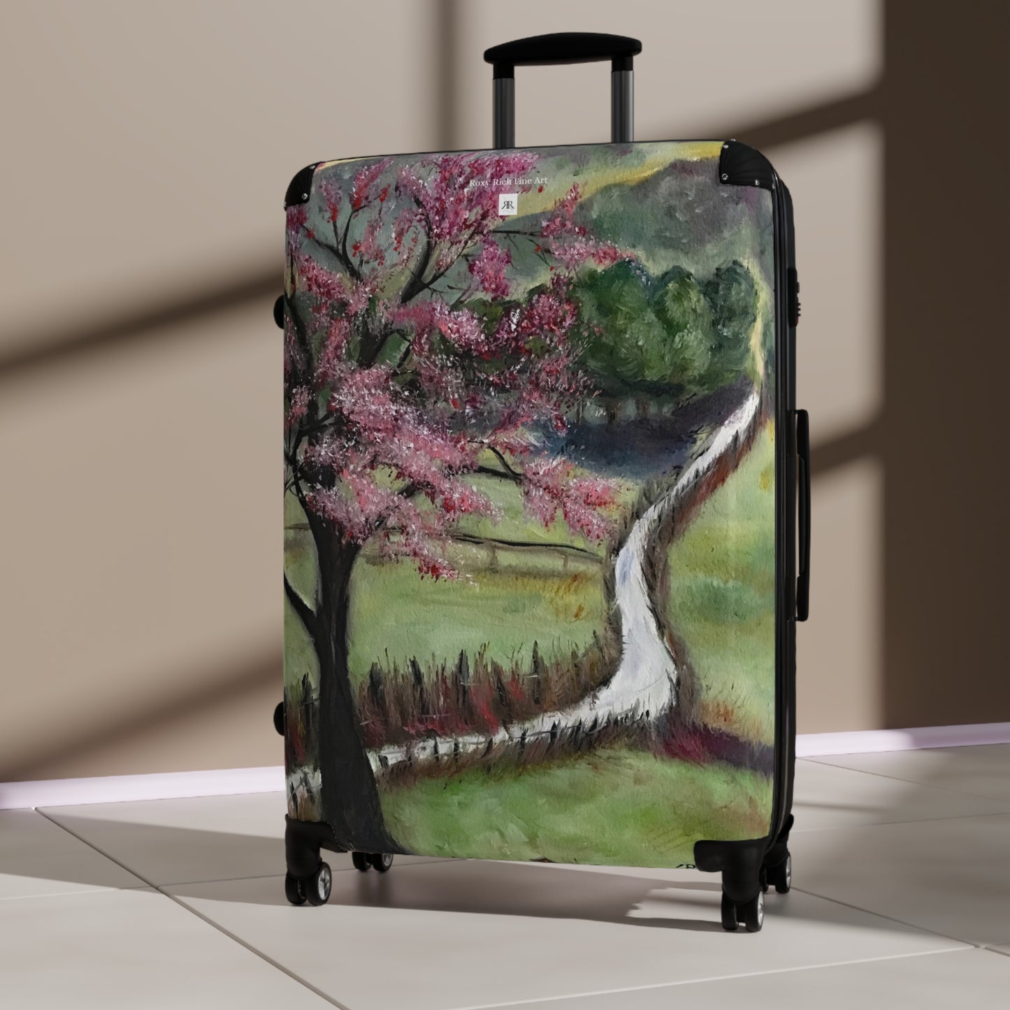 Cherry Blossom  Carry on Suitcase