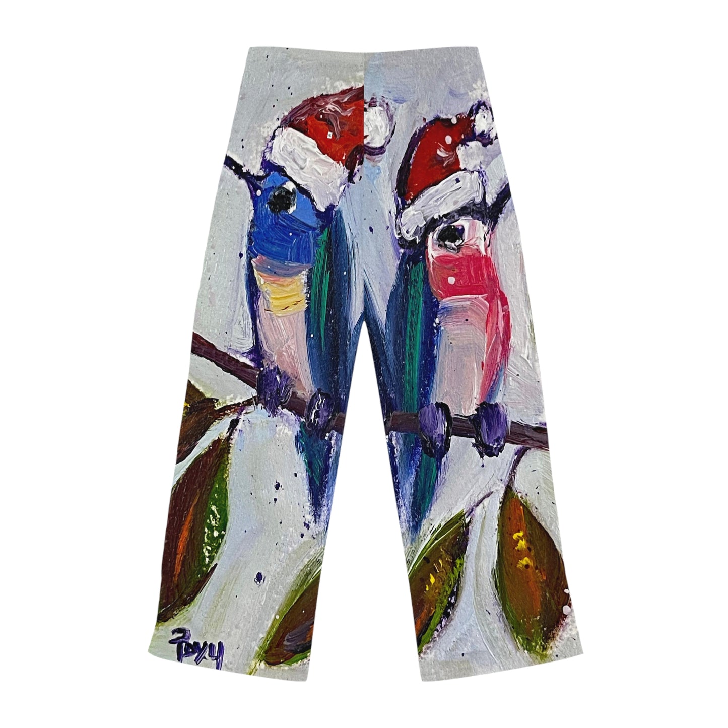 Holiday Hummingbirds-Women's Pajama Pants