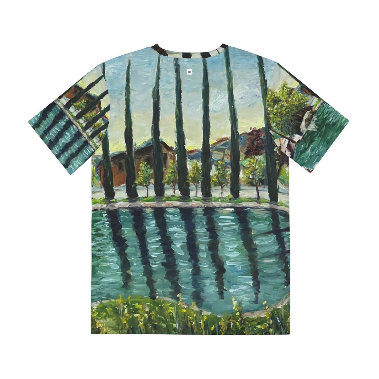 Men's Poly Tee - The Pond at Gershon Bachus Vintners