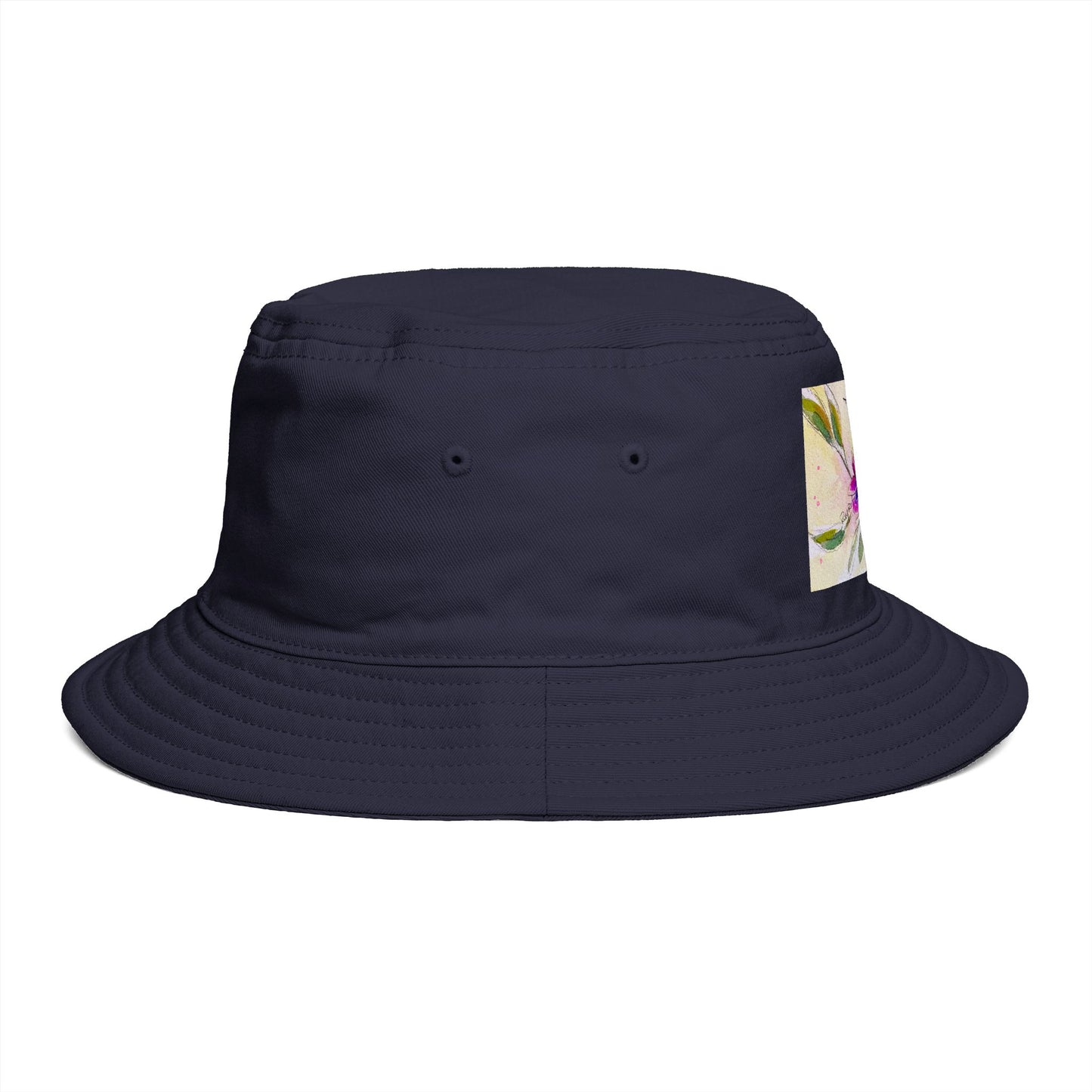 Roxy Rich Fine Art -Flutter Pause Hummingbird- Bucket Hat — Stylish Durable Travel Hat