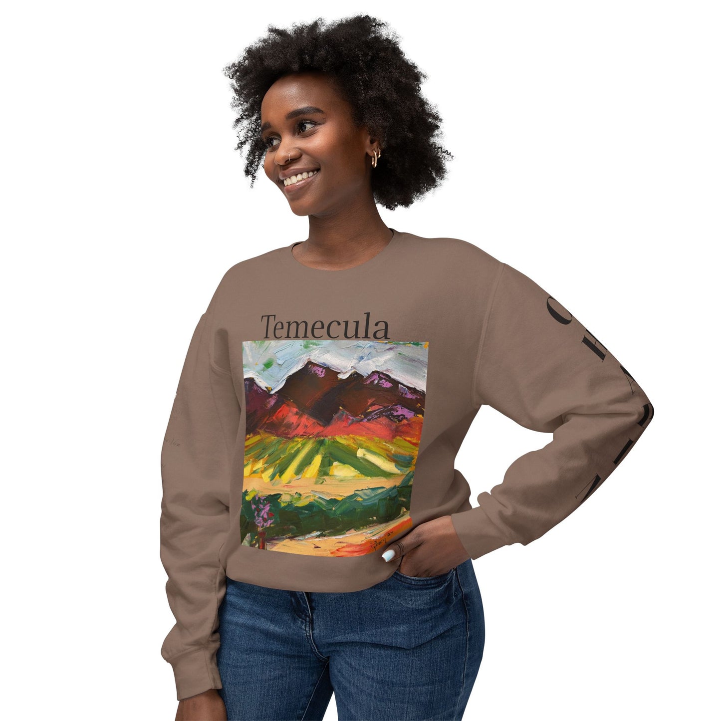 Temecula Mountain View Crewneck Sweatshirt-Unisex