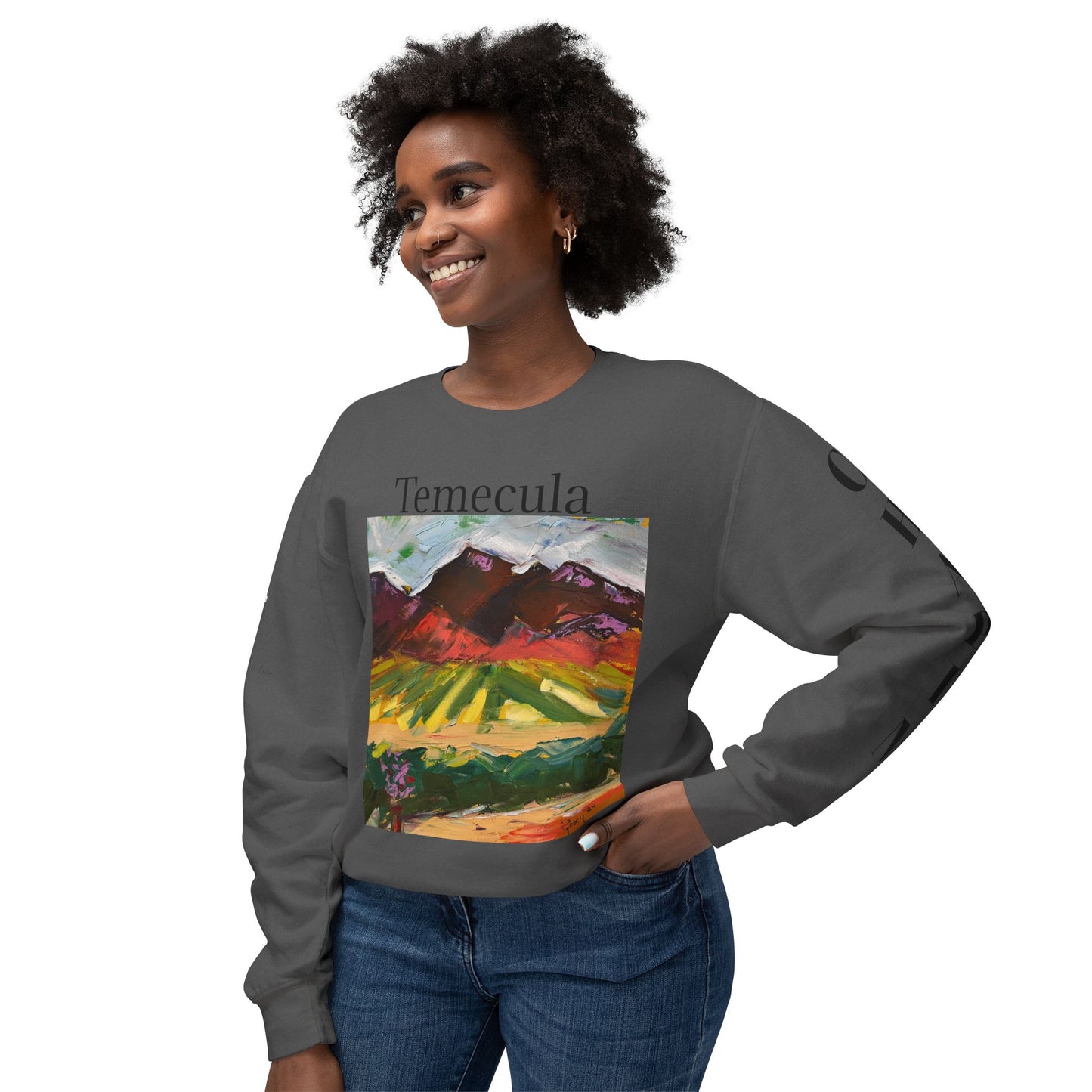 Temecula Mountain View Crewneck Sweatshirt-Unisex