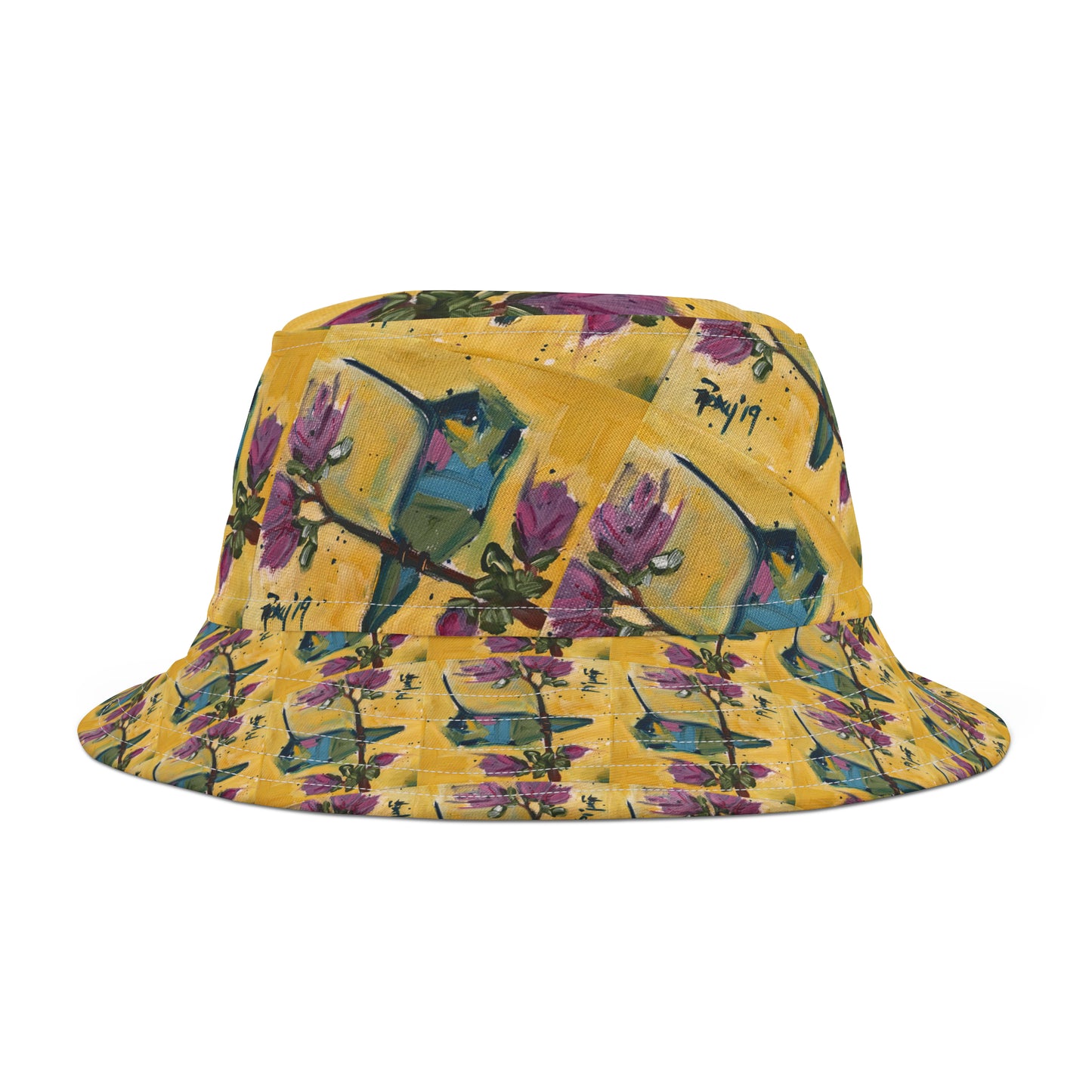 Pretty in Pink Hummingbird Bucket Hat