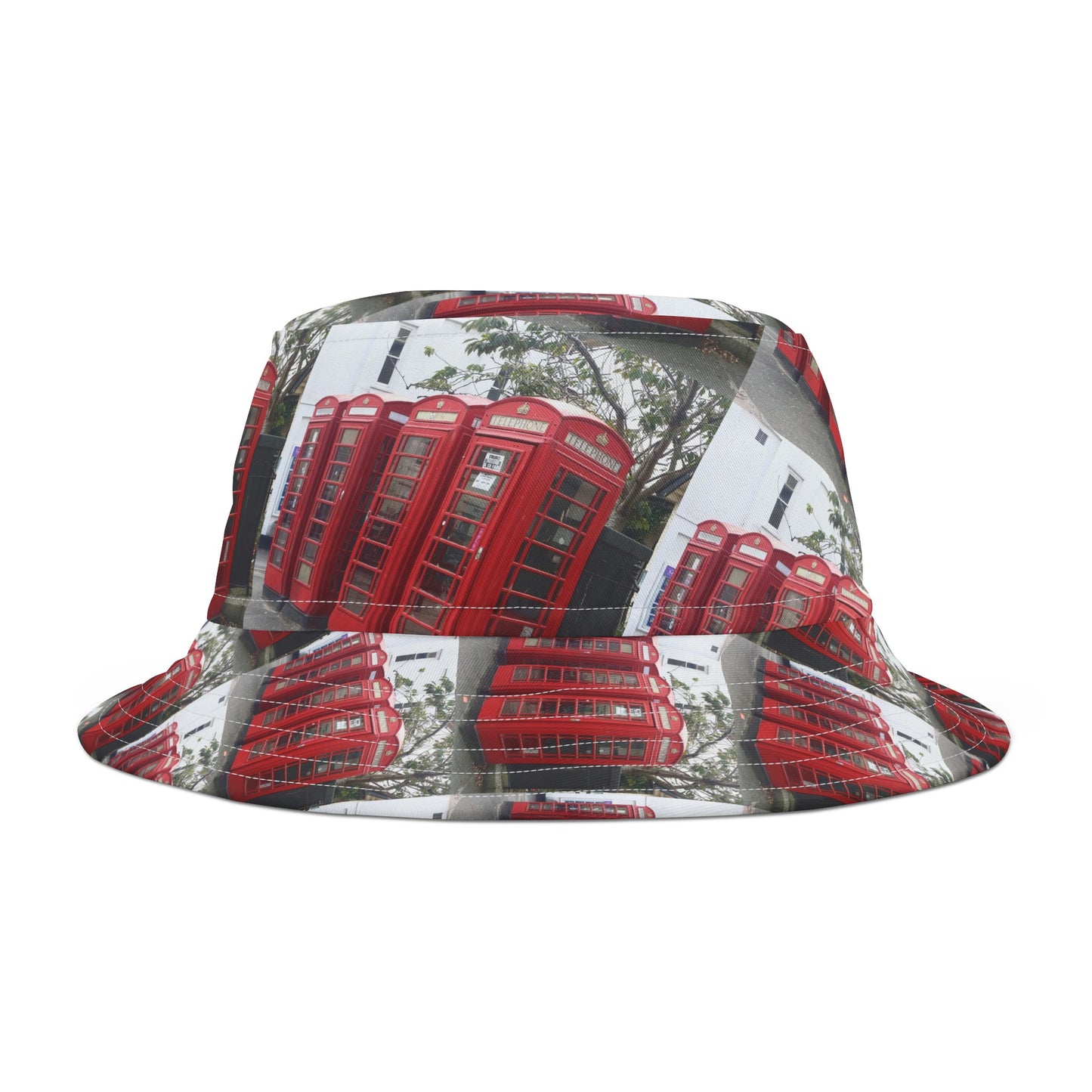 British Phone Booths Bucket Hat