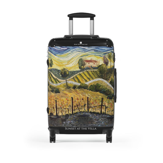 :Sunset at the Villa" Carry On Suitcase (+2 Sizes)