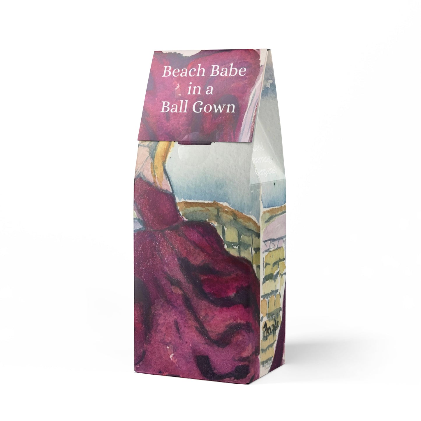 Beach Babe in a Ball Gown - Toasty Roast Coffee 12.0z Bag