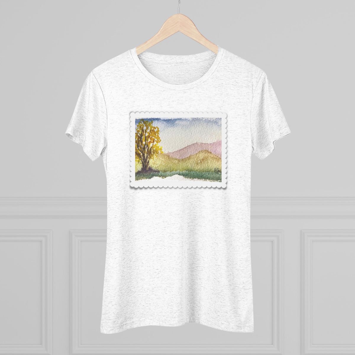 Cottonwood- Women's fitted Triblend Tee  tee shirt