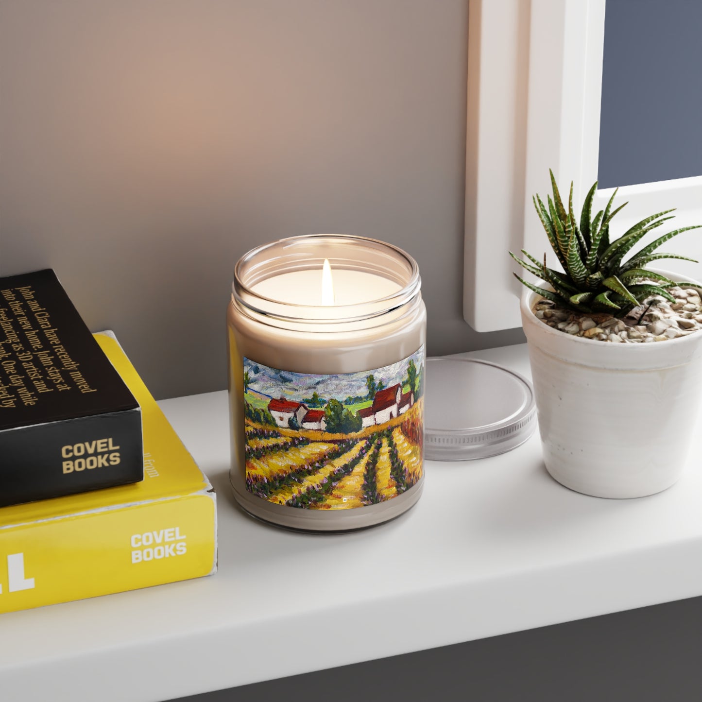 Scented Candle 9oz-Charming Lavender Farm