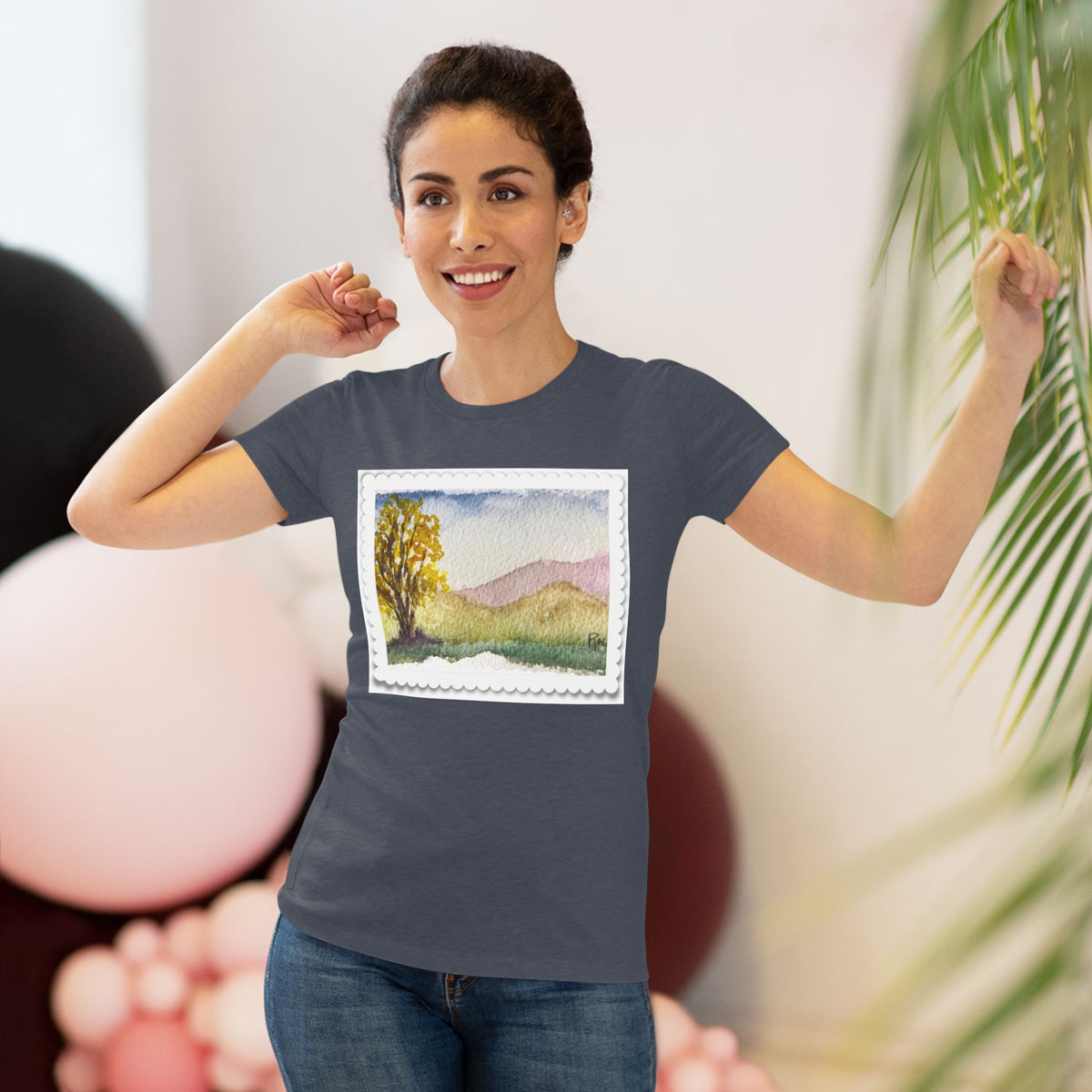 Cottonwood- Women's fitted Triblend Tee  tee shirt