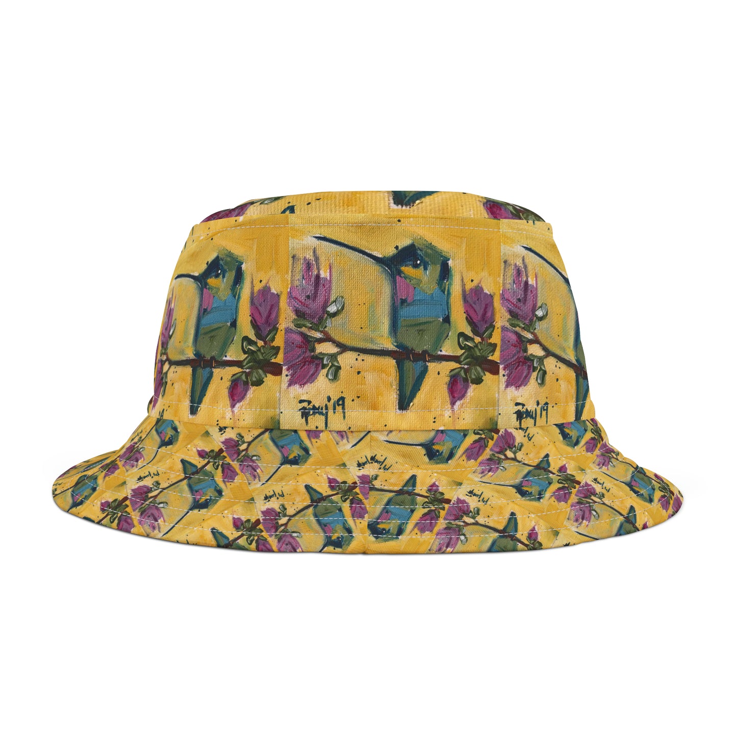 Pretty in Pink Hummingbird Bucket Hat