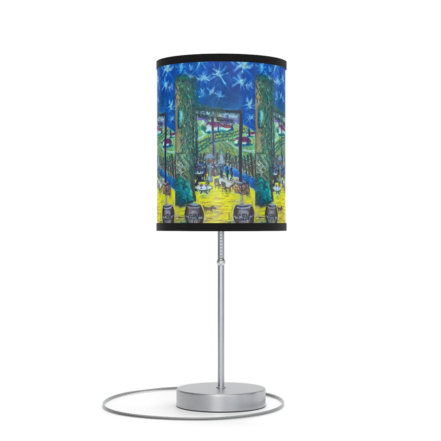 Twilight in Temecula GBV Lamp on a Stand, US|CA plug