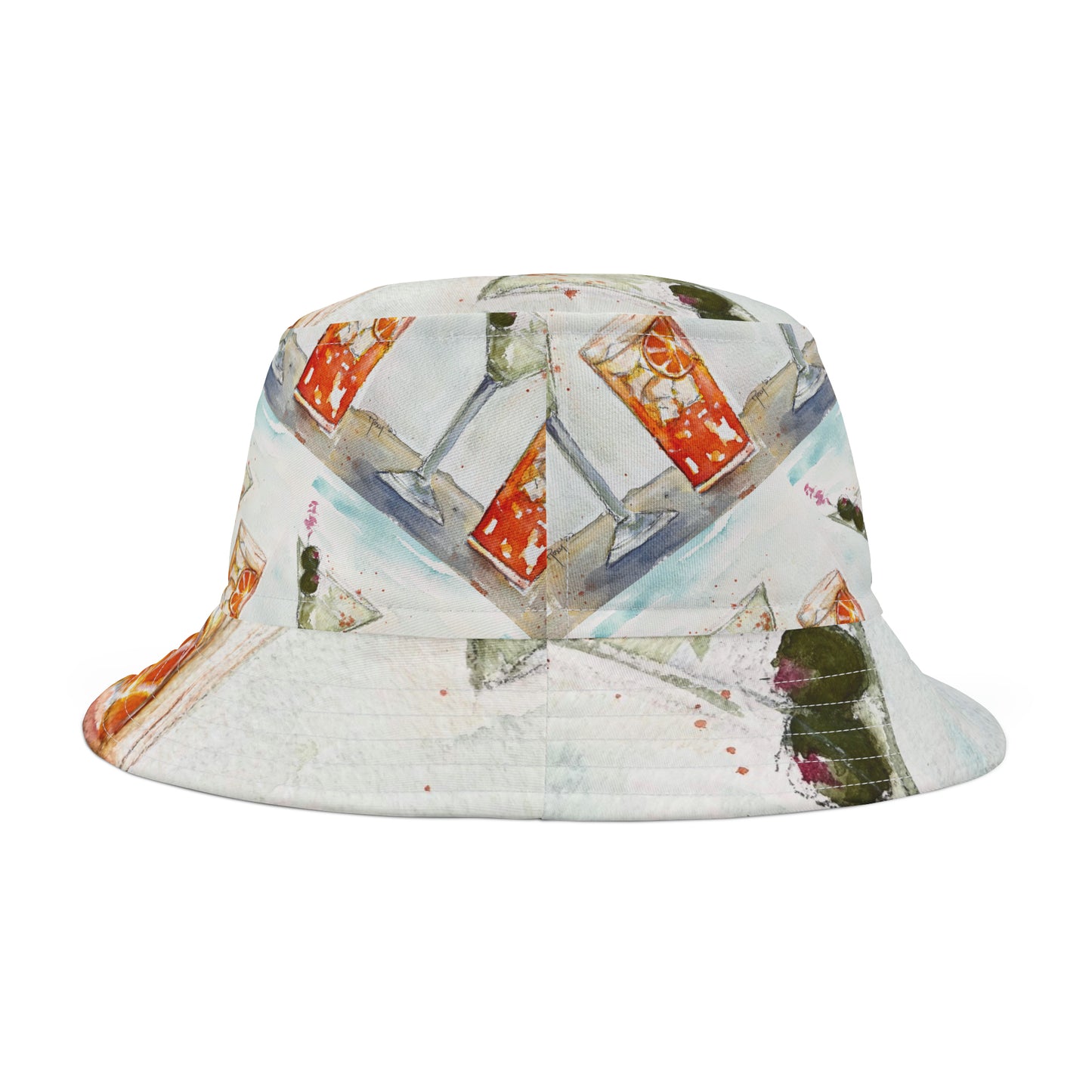 Beach Cocktails Bucket Hat