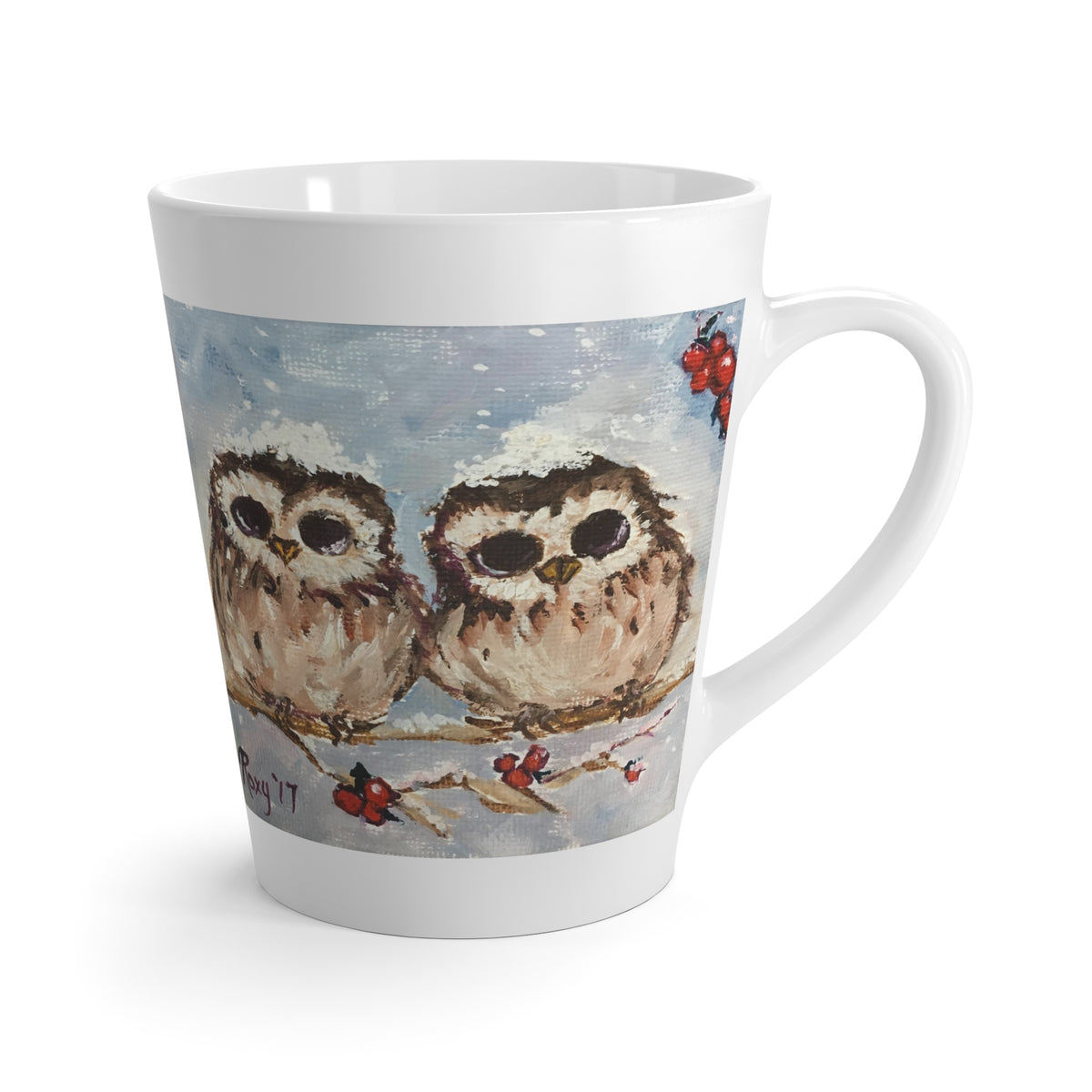 Mug - Merry Adorable Owl Chicks -Made in and Ships from USA