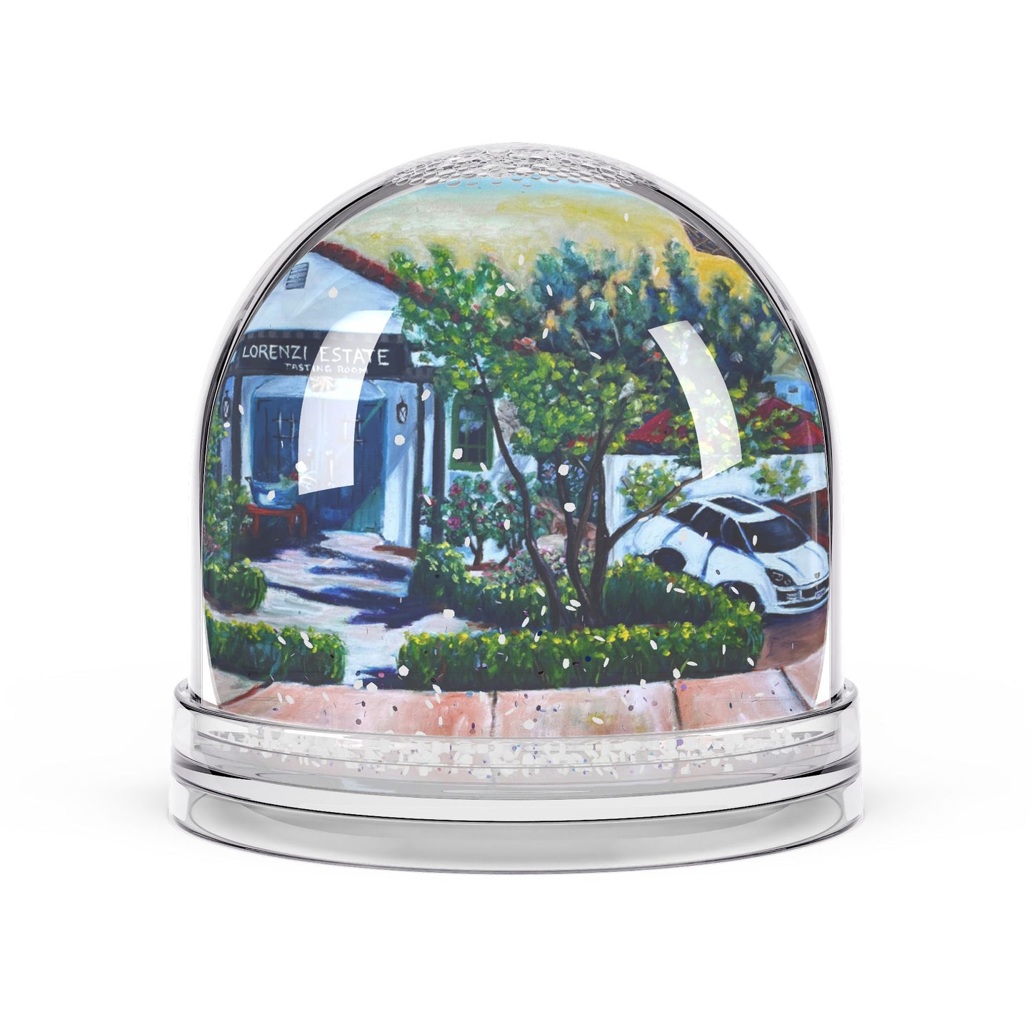 Snow Globe - Lorenzi Etate Winery Tasting Room -Temecula