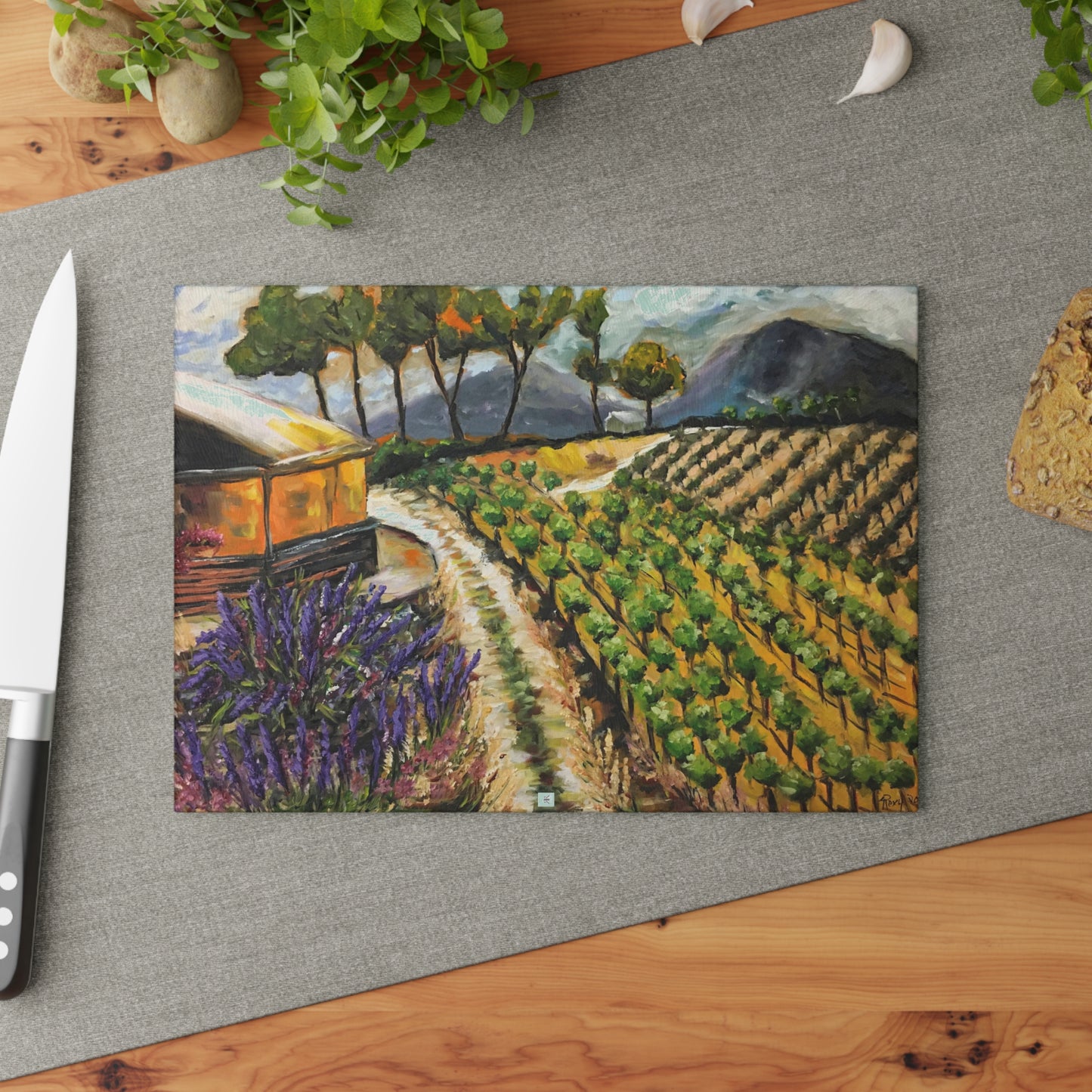 Summer Vines Cutting Board