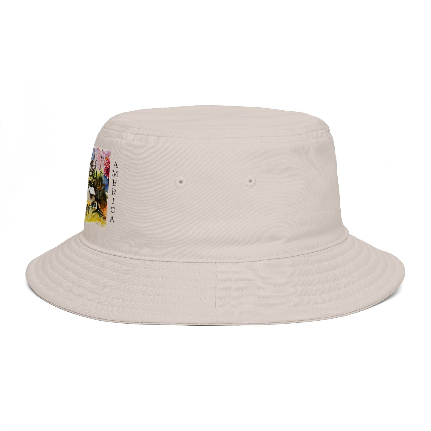 250th Birthday 'Land of the Free' Patriotic Bucket Hat — American Pride Commemorative