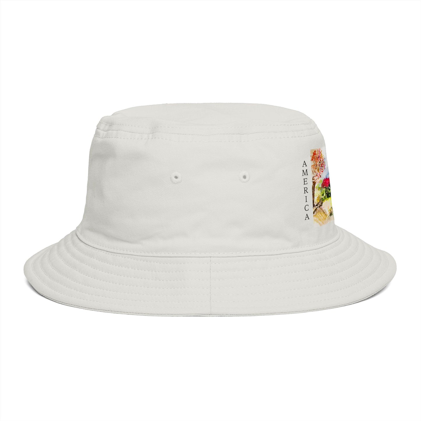 250th Birthday 'Land of the Free' Patriotic Bucket Hat — American Pride Commemorative