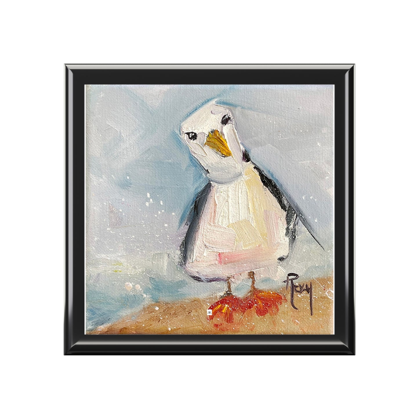 Jewelry Box-Inquisitive Seagull