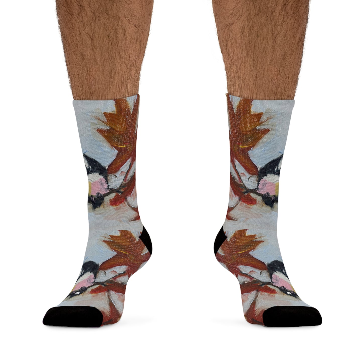 Fall Chickadees Socks