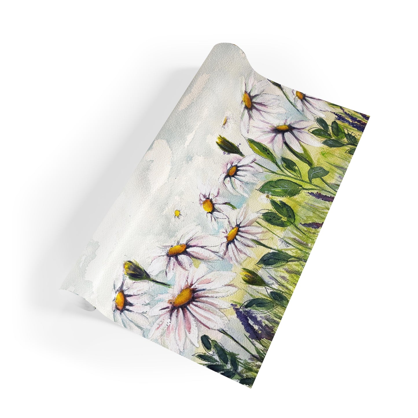 Papier d'emballage cadeau Daisy Meadow 1 pièce