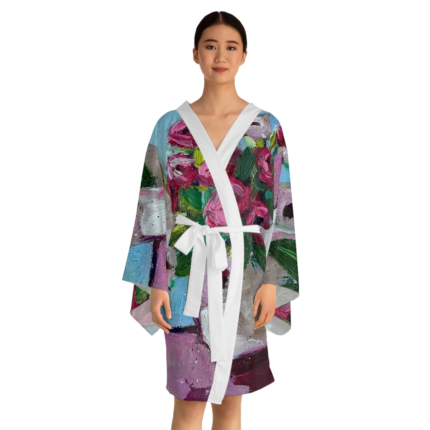 Kimono Robe-Blushing Blooms --Romantic Gift for Her