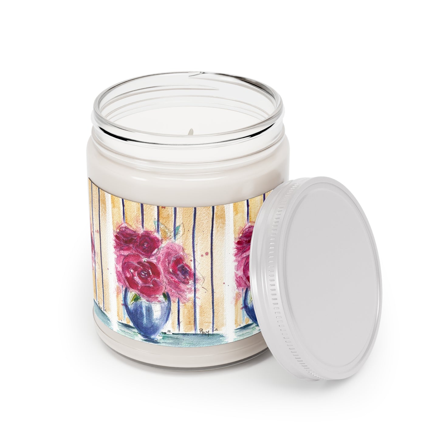 Vela perfumada Fluffy Roses by the Wall, 9 oz